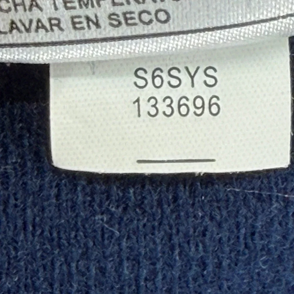 Nike Mens Navy Blue‎ White Striped Track Pants Large 133696 Zip Ankle Athletic
